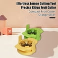 thumbnail image 4 of Professional Fruit Slicer Lemon Cutter Stainless Steel Sharp Blades Oranges Pear Corer Tool for Home Commercial Use, 4 of 7