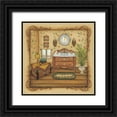 thumbnail image 1 of Lewis, Kim 26x26 Black Ornate Wood Framed with Double Matting Museum Art Print Titled - Vintage Sink, 1 of 4