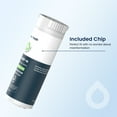 thumbnail image 4 of Glacier Fresh XWFE Water Filter, Replacement for GE XWFE, XWF Genuine Ge Refrigerator Compatible with GE French-door - 1 Pack(with chip), 4 of 11