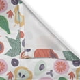 thumbnail image 6 of Ambesonne Retro Valance & Curtain, Vegetables and Fruits Pattern, 55"x24", Burnt Sienna Sea Green, 6 of 7