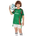 thumbnail image 2 of bolognifi Camiseta de fútbol for niños, camiseta de la Copa Europea/América, conjunto de pantalones cortos deportivos de fútbol for niños y niñas, 2 of 7