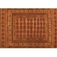 thumbnail image 1 of Ahgly Company Indoor Rectangle Southwestern Orange Country Area Rugs, 8' x 12', 1 of 1