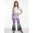 thumbnail image 2 of Comfortable Classic Flare Leggings for Girls Slim-Fit Bell Bottoms Bell Bottom Trousers for Big Girls Age 6-13, 2 of 6