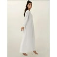 thumbnail image 4 of Maxi Dress with A-Form Fit and Crew Neck, 4 of 7