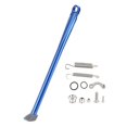 thumbnail image 1 of CNC Aluminum Alloy Kickstand Side Stand with Spring Accessory Fit for Husaberg FE 501 FE 250 FE 390(Blue Rod Gray Foot ), 1 of 5