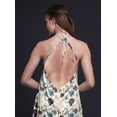 thumbnail image 2 of Bimba Robe de Plage Longue Dos Nu à Col Licou Imprimée Florale pour Femmes - Medium, 2 of 6