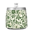 thumbnail image 7 of Yayeee Ashtray with Lid for Cigarette Smokeless Stainless Steel Home Ash Holder, Green Floral, 7 of 7