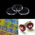 thumbnail image 4 of 100X 1" Round 3D Crystal Clear Epoxy Adhesive Circles Dome Sticker Bottle Cap WA, 4 of 10