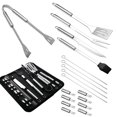 thumbnail image 1 of Juego de herramientas para barbacoa, 18 Uds., juego de parrilla, accesorios para parrilla, herramie yeacher Plata 18 piezas, 1 of 7