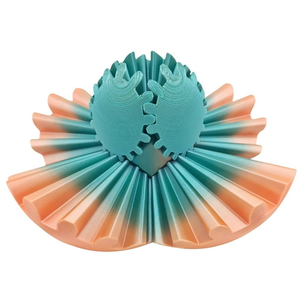 ¡Campaña de liquidación!3D Printed Gear Ball Spins Ball Gear Fidgets Toy,3D Printed Work Or Travel Stress Relief Toy,Activity Gear Ball For Adults & Kids Ages 6+