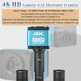 thumbnail image 3 of 4K 8.3MP Microscope Camera 0.5X Electronic Eyepiece HD Multimedia Interface Output 100-240VAC, 3 of 7