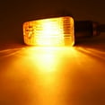 thumbnail image 3 of Turn Signal Light, 1 Pair ABS Waterproof Turn Signal Indicator Light Lamp Accessories Fit For  Black Yellow, 3 of 8
