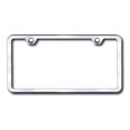 thumbnail image 1 of Automotive Gold License Plate Frame LF.449.C License Frame; 2-Hole; Polished; Chrome; Stainless Steel; With Model Specific Hardware And Theft Deterrent Caps, 1 of 3