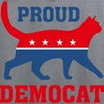 thumbnail image 3 of CafePress - Proud Democat Sweatshirt - Crew Neck Sweatshirt, 3 of 4