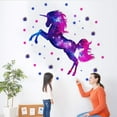 thumbnail image 4 of Radiant Unicorn Wall Sticker Children's Room Bedroom Decoration, 4 of 6