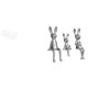thumbnail image 1 of Figuras De Escultura Familiar Para Exhibir En Escritorios Y Centros De Mesa. Adornos De Animales Para Decorar Gabinetes Y Estanterías., 1 of 8