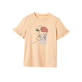 thumbnail image 3 of Camiseta para mujer con cuello redondo, camisetas de verano de recuerdo para viajes por la calle L, 3 of 7