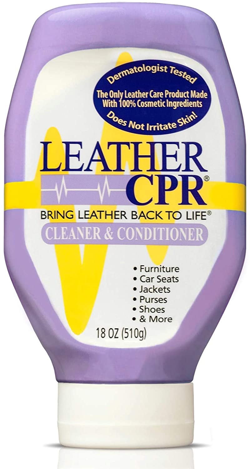 Cleaner & Conditioner (18 oz.) - Best Leather Cleaner & Conditioner, Restores & Protects Leather Furniture, Handbags, Car Seats, Jackets, Boots, ...