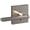 Polished Nickel, variant on Schlage Fc21-Lat-Col Custom Latitude Passage & Privacy Door Lever Set - Black