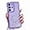 Purple, variant on Compatible with Samsung Galaxy Note 20 Ultra Glitter Clear Phone Case,Cute Curly Wave Frame Case Women Bling Shiny Case Soft Shockproof Cover (Purple, Samsung Galaxy Note 20 Ultra)