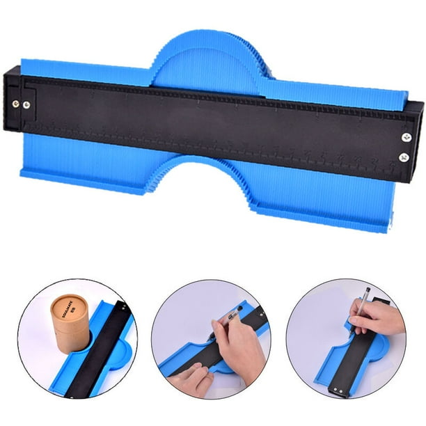 Jauge De Copiage / Duplicateur De Profil Helweet – Bleu – Pour Copier Contours Précis – Neuf