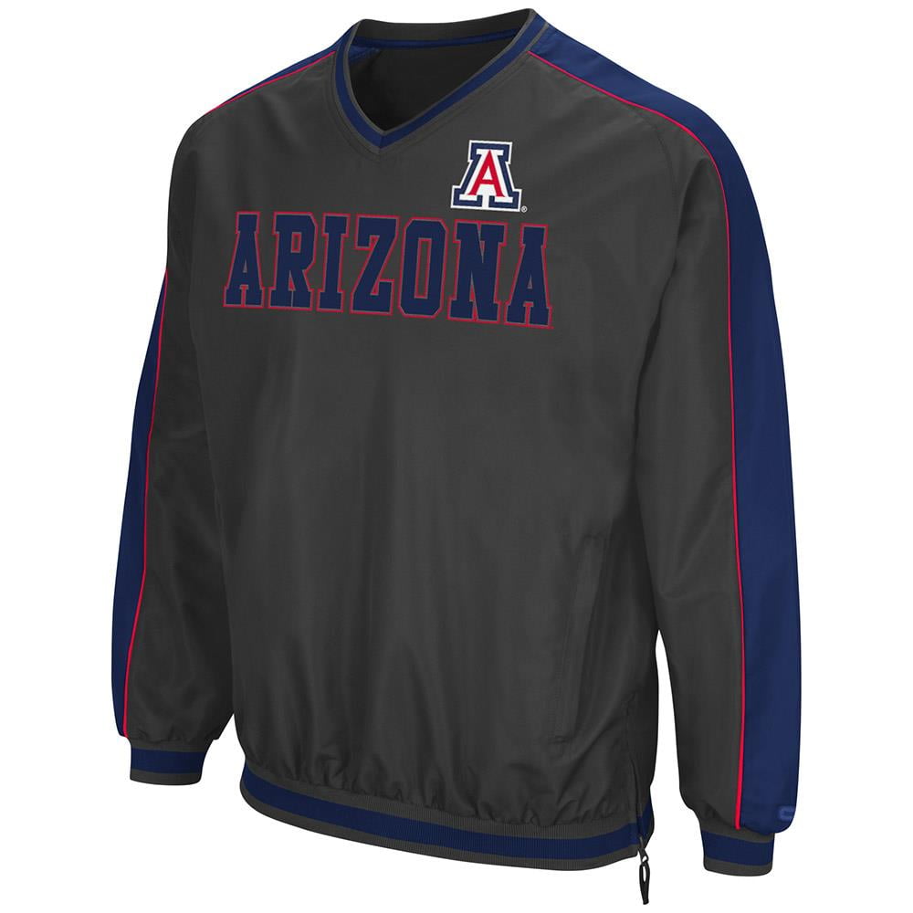 Mens Arizona Wildcats Attack Line Wind Breaker Jacket by Colosseum