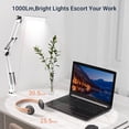 thumbnail image 4 of LED Desk Lamp, Metal Swing Arm Desk Lamp with Clamp, Eye-Caring Architect Desk Light, Dimmable Table Lamp with 3 Color Modes 10 Brightness Levels & Adapter, 4 of 7