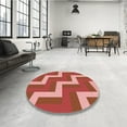 thumbnail image 4 of Ahgly Company Tapis Rectangulaire Rouge Lavable en Machine, 2 Pieds x 5 Pieds, 4 of 7