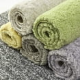 thumbnail image 5 of LOHAS Home Non-Slip Bath Mat, 34x21, Soft Microfiber Bathroom Rug, Pale Green, 5 of 6