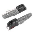 thumbnail image 5 of Pair of Front Foot Pegs Pedals Motorcycle Modification Fit for Honda CB125R CB300R CB1300SF CB600FTitanium, 5 of 5