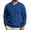 42#Blue, variant on Mens Solid Color Sweatshirts Casual Long Sleeve Loose Fit V Neck Drop Shoulder Top Soft Fall Winter Pullover Shirts Blue M