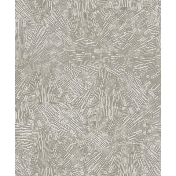 Advantage Agassiz Light Brown Burst Wallpaper