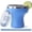 Blue, variant on 11 oz Vacuum Insulated Margarita Tumbler - Stainless Steel Margarita Cup with Lid & Straw - Shatterproof Tumbler for Ice-Cold Sips by the Pool Patio & Beach - Blue