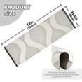 thumbnail image 5 of Yayeee Runner Rug for Bedroom 2'x6' Machine Washable Hallway Non Slip Mat, Light Gray Pattern, 5 of 8