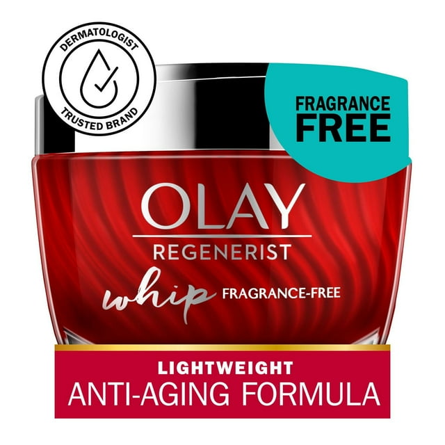 Olay Regenerist Whip Face Moisturizer Fragrance-Free