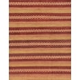 thumbnail image 1 of Ahgly Company Machine Washable Indoor Rectangle Abstract Indian Saffron Orange Area Rugs, 5' x 7', 1 of 7