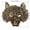 Gold, variant on 3D Realistic Wolf Animal Mask Halloween Mask,4 Colors PU Leather Cosplay Mask,Soft Comfortable Costume Prop for Adult Carnival Halloween Party Supplies Halloween Decorations