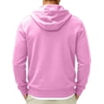 thumbnail image 6 of GrmtClth Mens Hoodies Zip Up Lightweight Long Sleeve Full Zip Casual Loose Hooded Sweatshirts Drawstring Sports Jackets Streetwear with Pockets XL, 6 of 9