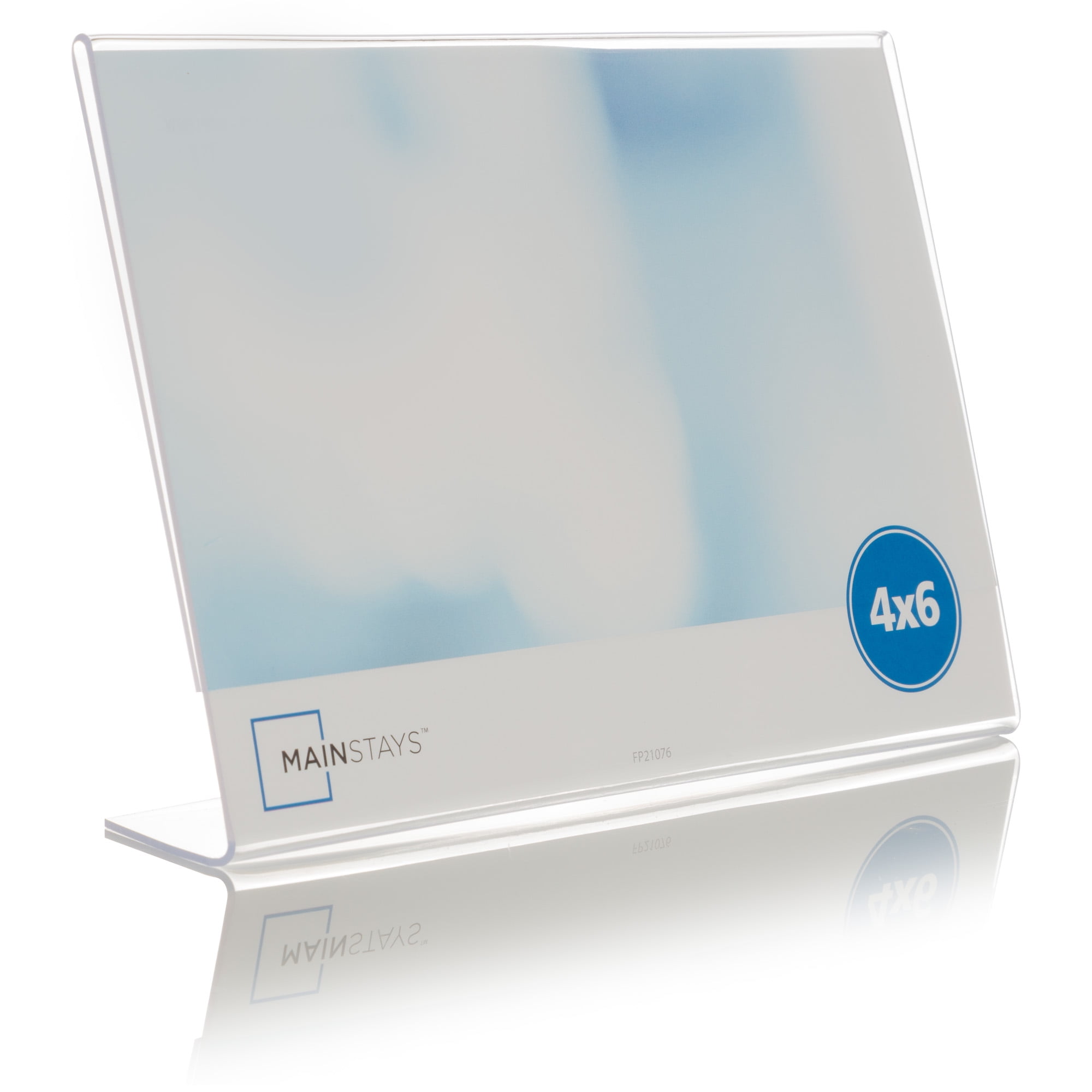 Mainstays 6" x 4" Bent Acrylic Picture Frame