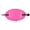 Light Pink, variant on Faux Leather with Wooden Slide Stick Oval Hair Pin Barrette (Black)