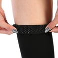 thumbnail image 4 of ORUYROP Leotruny Women Men 20-30 mmHg Support Open Toe Thigh High Compression Stockings, 4 of 6