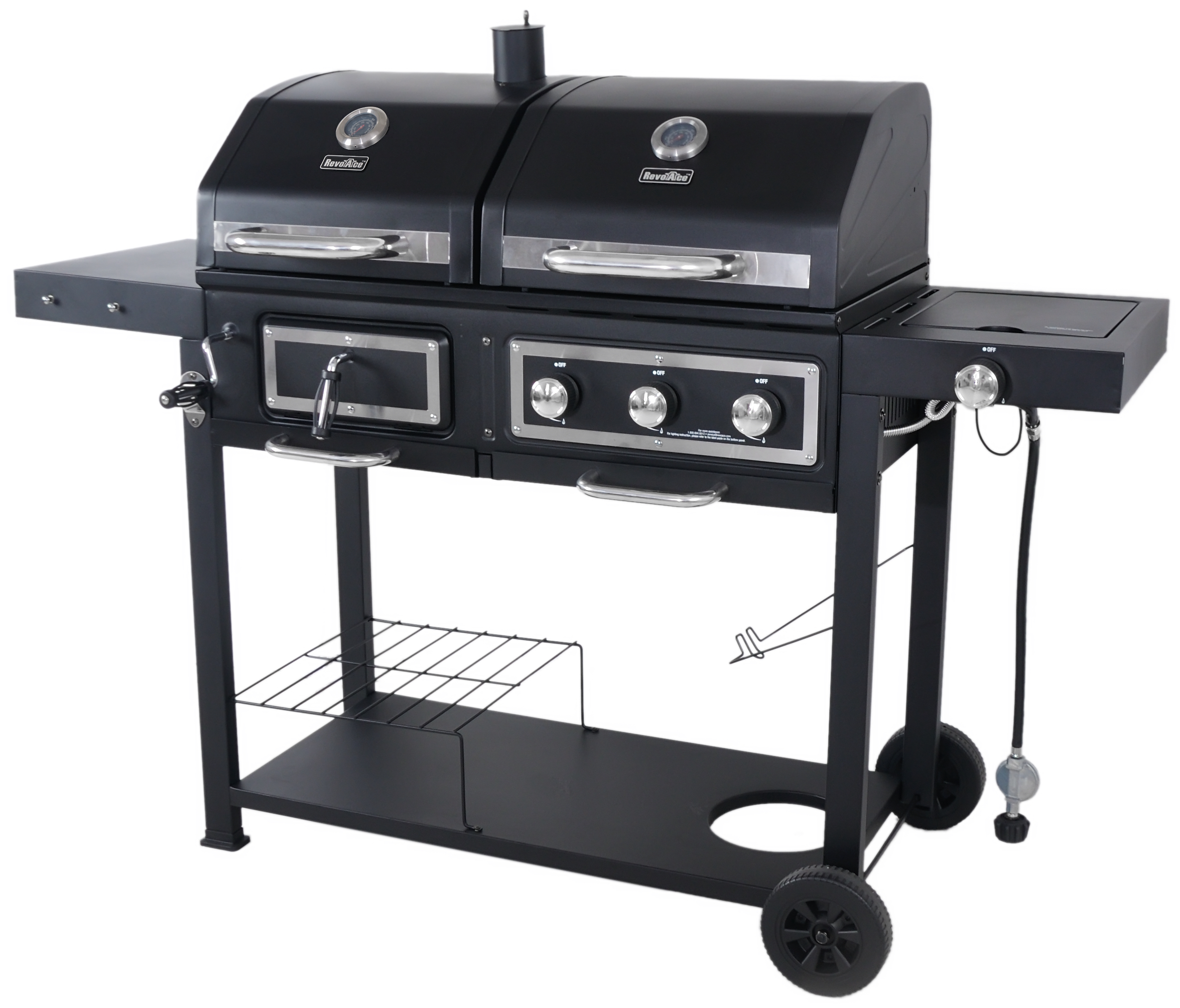Revoace Dual Fuel Combination Charcoal/Gas Grill