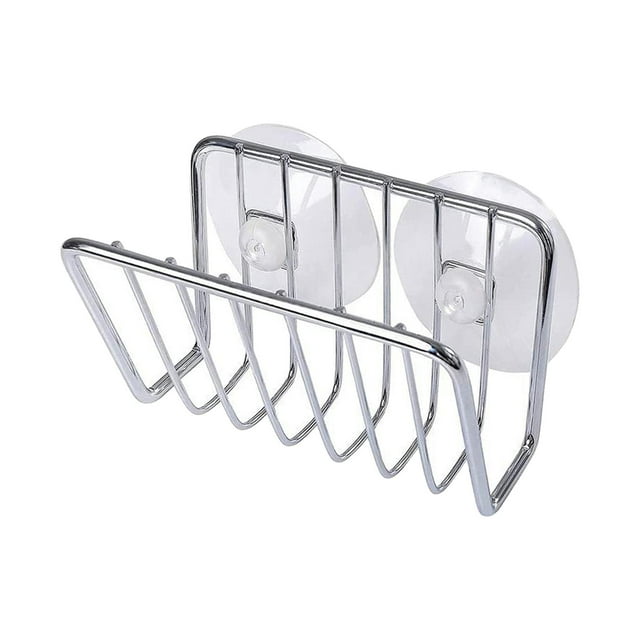 Soporte de esponja de cocina, estante de drenaje de esponja, organizador de soporte de jabón, soporte de esponja de plato para fregadores, jabón