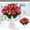Red, variant on U.S Decorative Home Artificial Red Pansy Bouquet