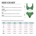 thumbnail image 6 of Daiia Pineapples1 Women's Bikini Set Two Piece Swimsuit High Waisted Bikini Adjustable Straps Bikini Perfect for Beach, Pool, and Summer Vacation-, 6 of 9