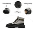 thumbnail image 2 of Mens Casual Boots Waterproof Hiking Boots Lightweight Non-slip Safety Boots Breathable Outdoor Work Boots Gray 11.5 US, 2 of 7