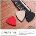 thumbnail image 4 of Shisuyan 3pcs Wool Felt Guitar Picks Professional Plectrums Guitar Accessory, 4 of 9