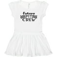 thumbnail image 3 of Inktastic Future Pit Crew Racing Flags Girls Toddler Dress, 3 of 5