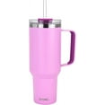 thumbnail image 5 of Drinco 40oz 30oz Tumbler with Handle Vacuum Insulated Stainless Steel-40oz Lavender, 5 of 5