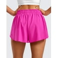 thumbnail image 2 of CRZ YOGA 2 in 1 Flowy Running Shorts for Women High Waisted Athletic Skorts, 2 of 5